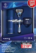 Gillette Fusion5 5-Blade Razor Plus Limited Edition Shave Gel 75ml Plus Blade Cover
