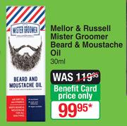 Mellor & Russell Mister Groomer Bear & Moustache Oil-30ml
