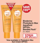 Bioderma Photoderm Max Aquafluid SPF50+ Banded Pack-2 x 40ml Per Pack