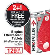 Bioplus Effervescent Tablets 20 Effervescent Tablets-Each