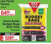 Home Butler Budget Bags Bulk Pack-50's Per Pack