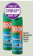 Doom Mosquito Room Spray 180ml-For 1
