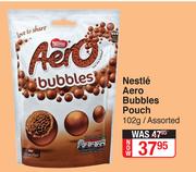 Nestle Aero Bubbles Pouch Assorted- 102g