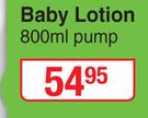 Baby Lotion Pump-800ml
