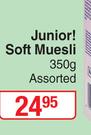 Purity Junior Soft Muesli Assorted-350g
