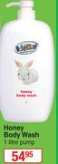 Baby Things Honey Body Wash Pump-1Ltr
