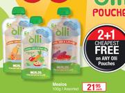 Olli Pouches Mealos Assorted-100g Each