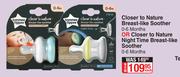 Closer To Nature Breast Like Soother 0-6 Months Or Night Time Breast Like Soother 0-6 Months-Each