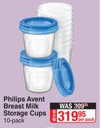 Philips Avent Breast Milk Storage Cups-10 Per Pack