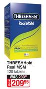 Threshhold Real MSM-120 Tablets 