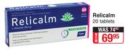 Relicalm-20 Tablets 