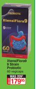 XtensiFlora9 9 Stain Probiotic-60 Vegicaps