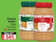 Lifestyle Food Peanut Butter (Crunchy Or Smooth)-800g Each