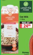 Lifestyle Food Oat Milk-1Ltr