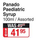 Panado Paediatric Syrup Assorted-100ml 