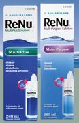 ReNu Multiplus Or Multi Purpose Solution-240ml Each