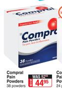 Compral Pain Powders-38 Powders