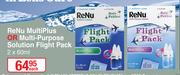 ReNu Multiplus Or Multi Purpose Solution Flight Pack-2 x 60ml Each