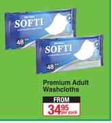 Softi Premium Adult Washcloths-Per Pack