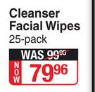 Neutrogena Cleanser Facial Wipes 25 Pack