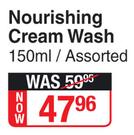Johnson's Daily Essentials Nourishing Cream Wash Assorted-150ml