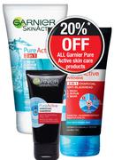 Garnier Pure Active 3 In 1 Charcoal Anti Blackhead Wash, Scrub & Mask-150ml