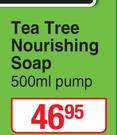 Nature's Nourishment Signature Collection Tea Tree Nourishing Soap Pump-500ml