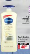 Vaseline Body Lotion Pump Assorted-625ml