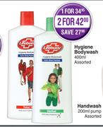 Lifebuoy Hygiene Bodywash Assorted-2 x 400ml