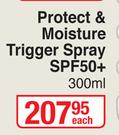 Nivea Sun Protect & Moisture Trigger Spray SPF50+-300ml Each
