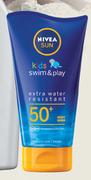 Nivea Sun Kids Swin & Play Lotion SPF50+-150ml Each