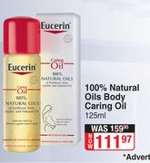 Eucerin 100% Natural Oils Body Caring Oil-125ml