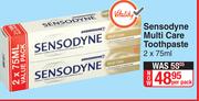 Sensodyne Multicare Toothpaste-2 x 75ml Per Pack