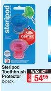 Steripod Toothbrush Protector-2 Pack