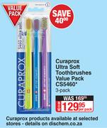 Curaprox Ultra Soft Toothbrushes Value Pack CS5460-3's Pack Per Pack
