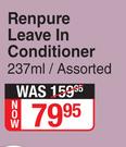 Renpure Leave In Conditioner Assorted-237ml Each