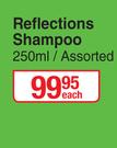 Reflection Shampoo Assorted-250ml Each
