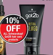 Schwarzkopf Got2B Ultra Glued Styling Gel-150ml