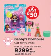 Gabby's Dollhouse Cat-Tivity Pack PT88700, PT88701, PT88710-Each