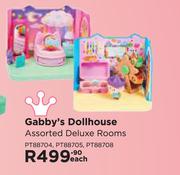 Gabby's Dollhouse Assorted Deluxe Rooms PT88704, PT88705, PT88708-Each