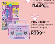 Polly Pocket Disco Dance Fashion Reveal Playset MD-HRD65