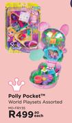 Polly Pocket World Playsets Assorted MD-FRY35-Each