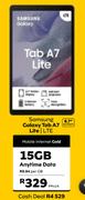 Samsung Galaxy Tab A7 Lite/LTE-Mobile Internet Gold