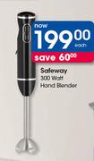 Safeway 300  Watt Hand Blender-Each