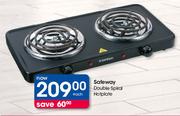Safeway Double Spiral Hotplate-Each