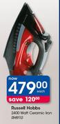 Russell Hobbs 2400 Watt Ceramic Iron RHI910-Each