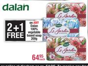 Dalan 100% Vegetable Based Soap-200g Each