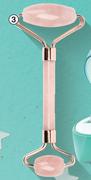 Cala Rose Quartz Facial Roller-Per Set
