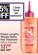 L'oreal Paris Dream Lengths Wonder Water Hair Treatment Assorted-200ml