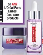 L'oreal Paris Revitalift Filler [+ Hyaluronic Acid] Replumping Care Anti Ageing Night Cream 50ml